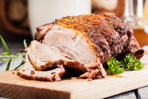 Christmas Rolled Shoulder of Pork